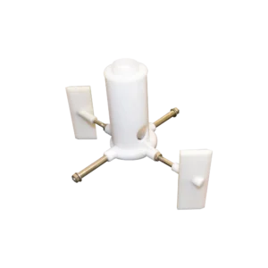 EJE CENTRAL SOPORTE DE PIEDRA PARA 4.5 KG CON DOS PALETAS