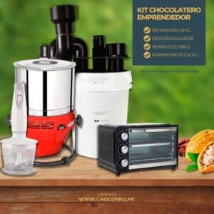 KIT CHOCOLATERO EMPRENDEDOR 4.5 KG + HORNO ELÉCTRICO
